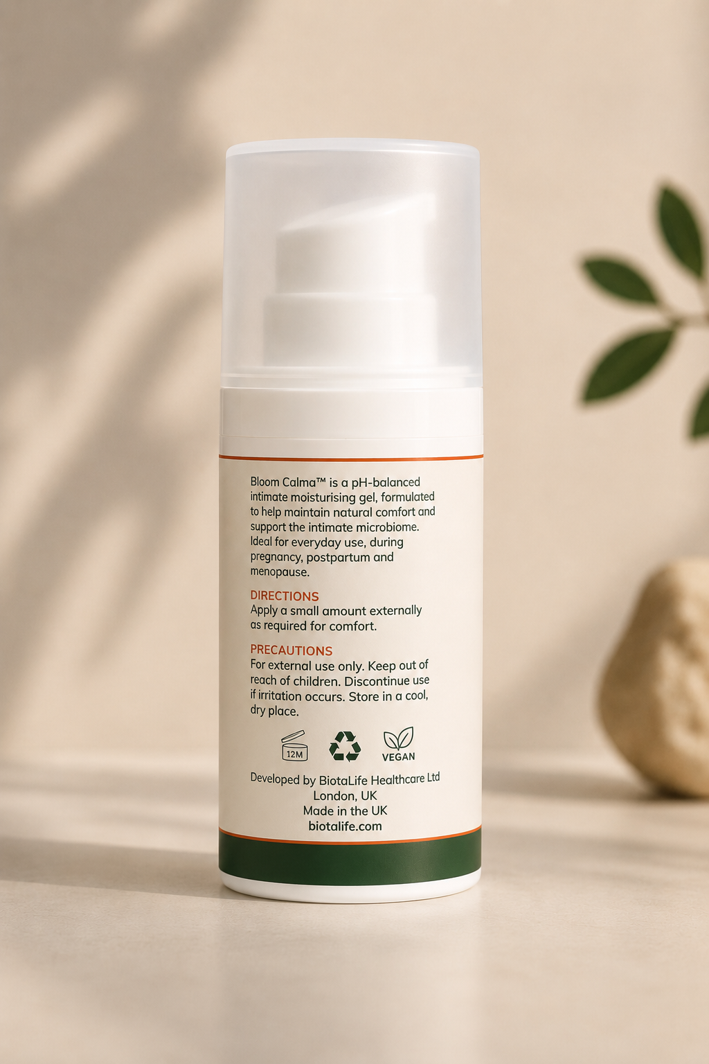 BloomCalma pH Balanced Intimate Moisturising Gel | Pregnancy & Postpartum | 30ml